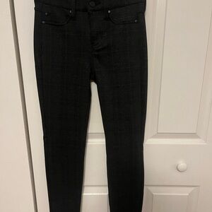 Liverpool Charcoal Checkered Pants
